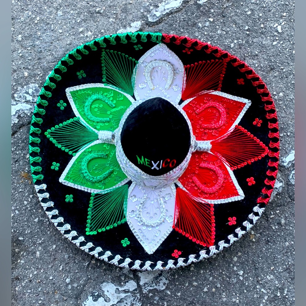 Colorful Mexican Sombrero Hat